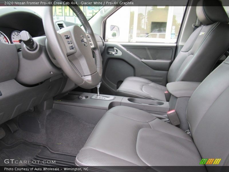 Glacier White / Pro-4X Graphite 2020 Nissan Frontier Pro-4X Crew Cab 4x4
