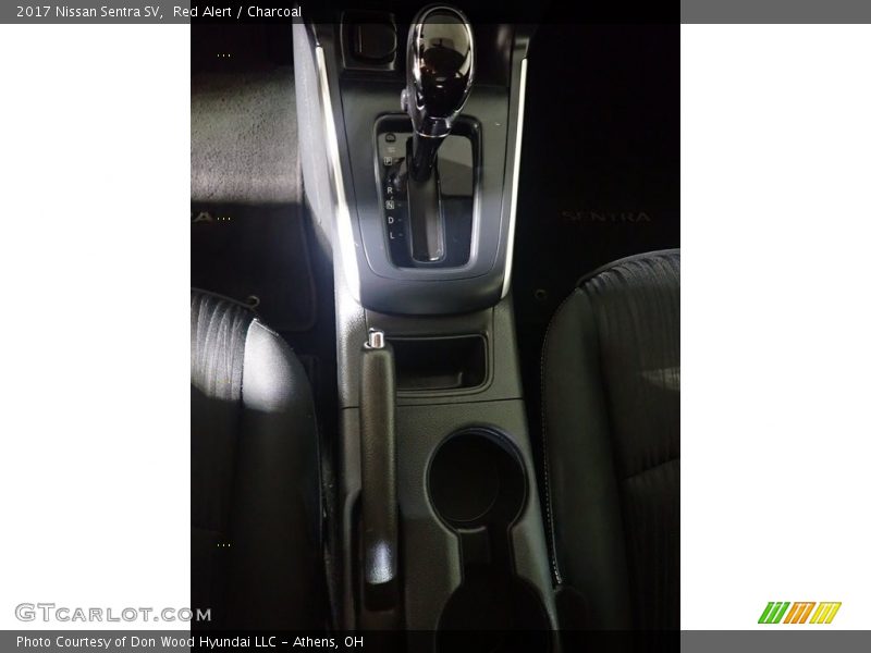 Red Alert / Charcoal 2017 Nissan Sentra SV