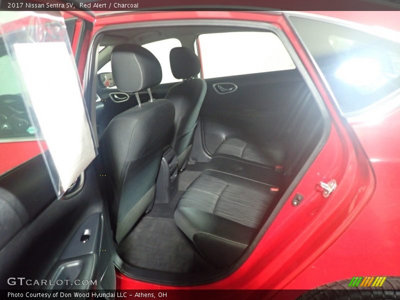 Red Alert / Charcoal 2017 Nissan Sentra SV