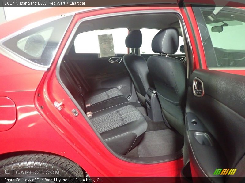 Red Alert / Charcoal 2017 Nissan Sentra SV