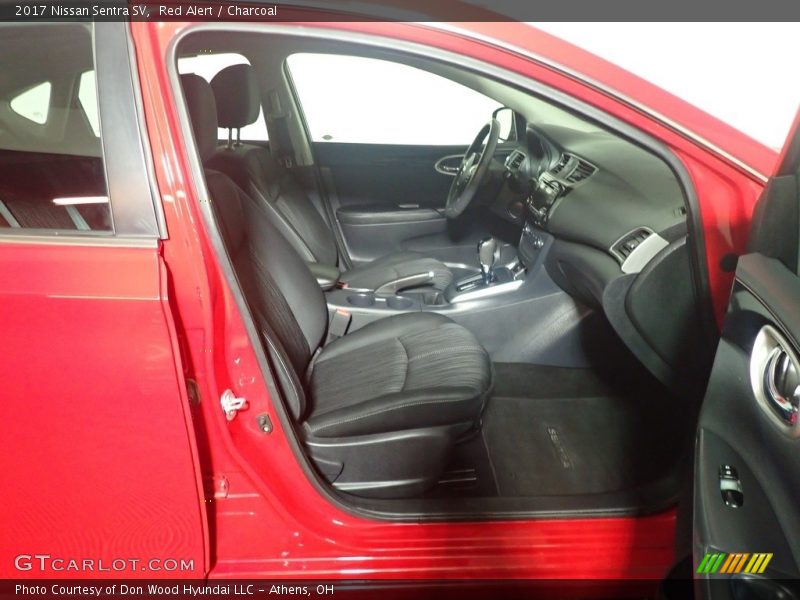Red Alert / Charcoal 2017 Nissan Sentra SV
