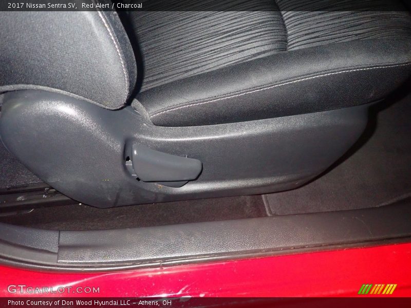 Red Alert / Charcoal 2017 Nissan Sentra SV