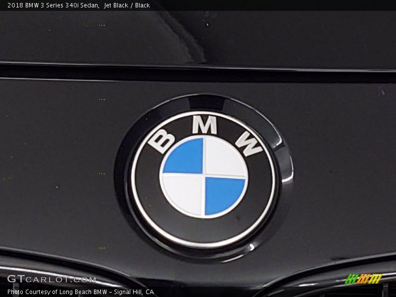 Jet Black / Black 2018 BMW 3 Series 340i Sedan