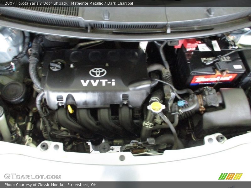 Meteorite Metallic / Dark Charcoal 2007 Toyota Yaris 3 Door Liftback