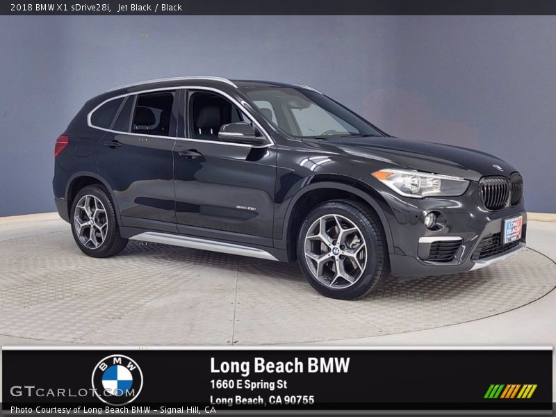 Jet Black / Black 2018 BMW X1 sDrive28i