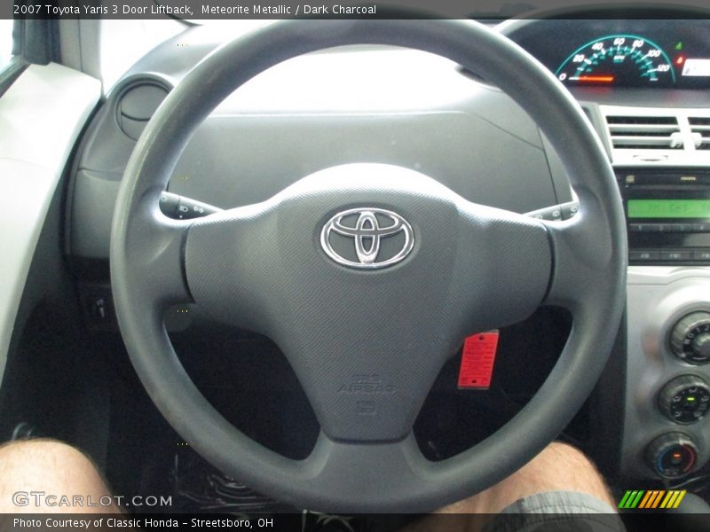 Meteorite Metallic / Dark Charcoal 2007 Toyota Yaris 3 Door Liftback