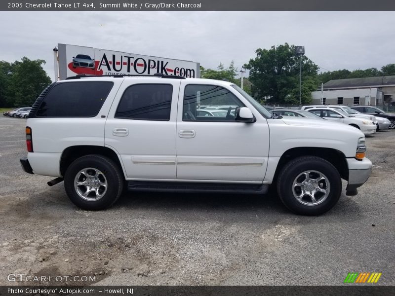 Summit White / Gray/Dark Charcoal 2005 Chevrolet Tahoe LT 4x4
