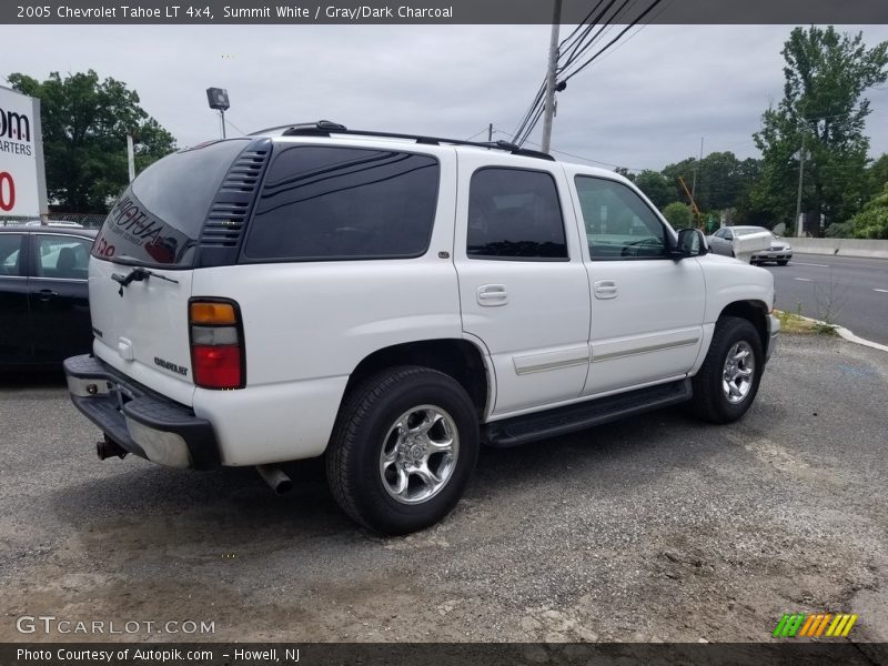 Summit White / Gray/Dark Charcoal 2005 Chevrolet Tahoe LT 4x4