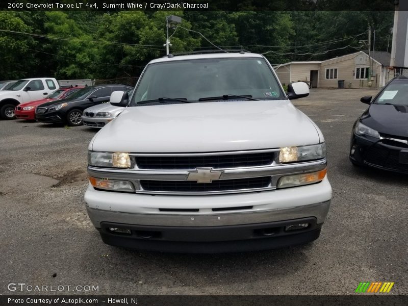 Summit White / Gray/Dark Charcoal 2005 Chevrolet Tahoe LT 4x4
