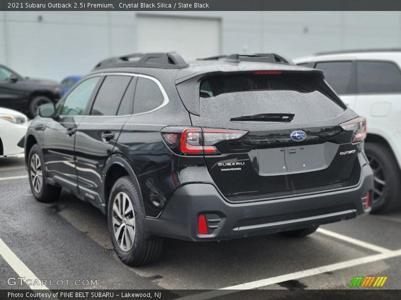 Crystal Black Silica / Slate Black 2021 Subaru Outback 2.5i Premium