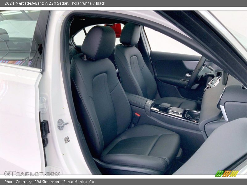 Polar White / Black 2021 Mercedes-Benz A 220 Sedan