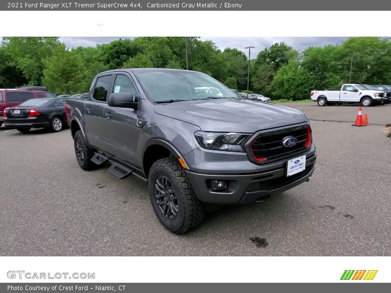 Carbonized Gray Metallic / Ebony 2021 Ford Ranger XLT Tremor SuperCrew 4x4