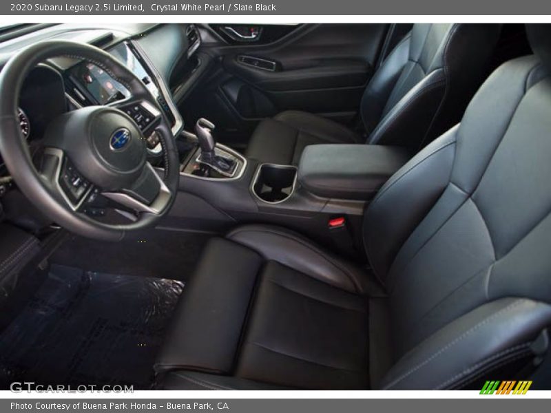 Crystal White Pearl / Slate Black 2020 Subaru Legacy 2.5i Limited