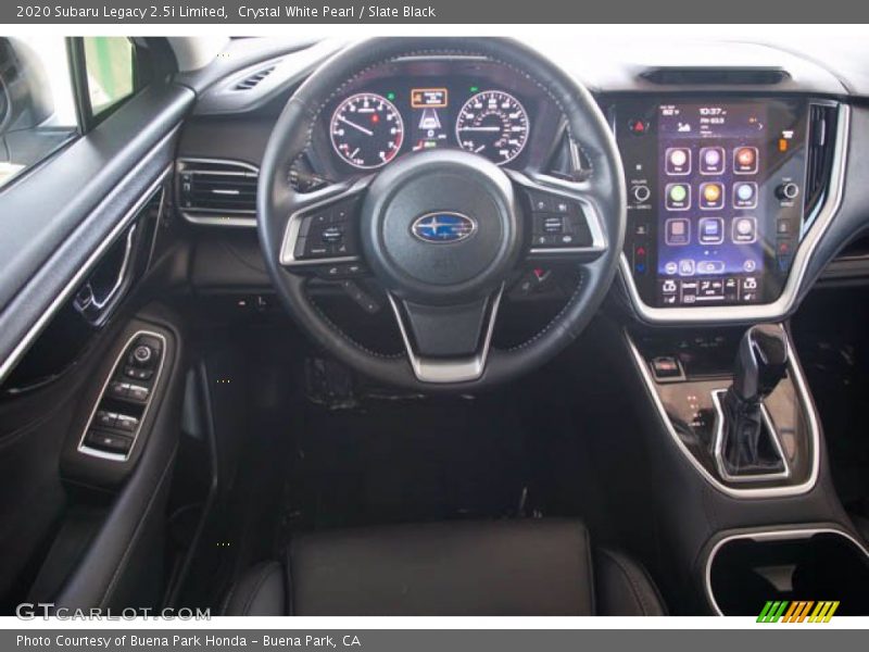 Crystal White Pearl / Slate Black 2020 Subaru Legacy 2.5i Limited