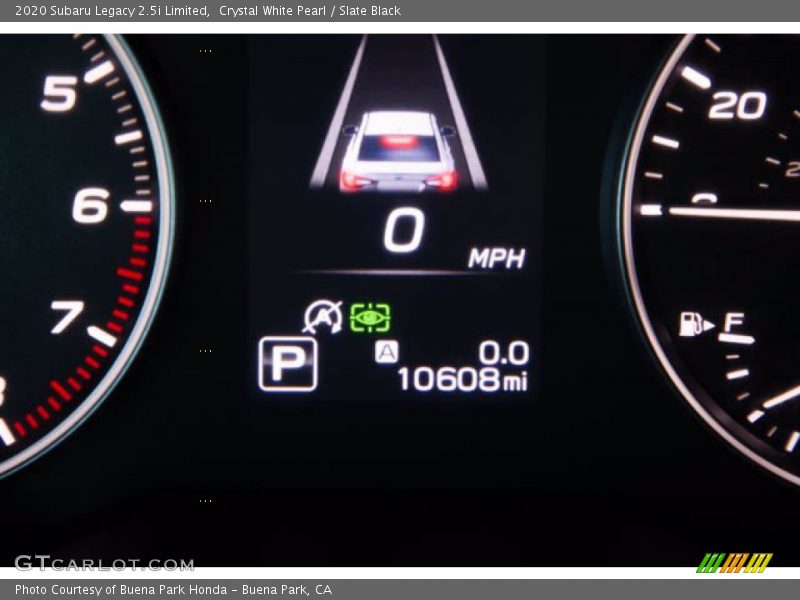 Crystal White Pearl / Slate Black 2020 Subaru Legacy 2.5i Limited