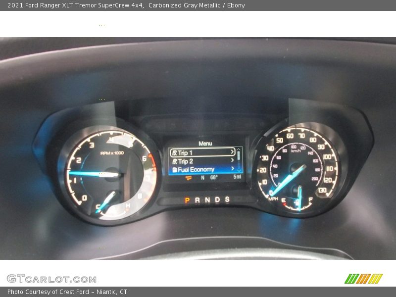  2021 Ranger XLT Tremor SuperCrew 4x4 XLT Tremor SuperCrew 4x4 Gauges