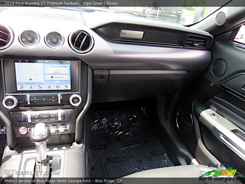 Ingot Silver / Ebony 2019 Ford Mustang GT Premium Fastback