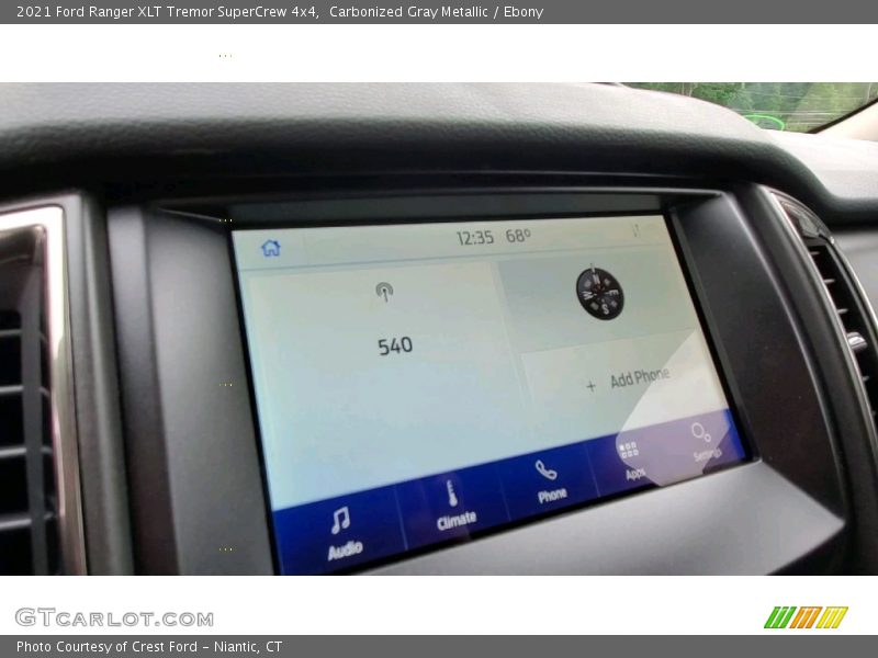 Carbonized Gray Metallic / Ebony 2021 Ford Ranger XLT Tremor SuperCrew 4x4