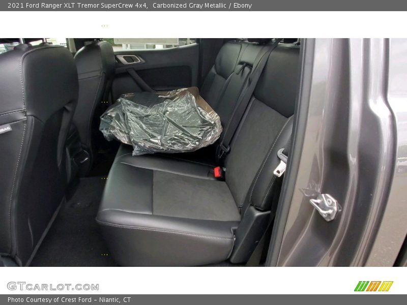 Rear Seat of 2021 Ranger XLT Tremor SuperCrew 4x4