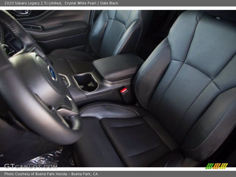 Crystal White Pearl / Slate Black 2020 Subaru Legacy 2.5i Limited