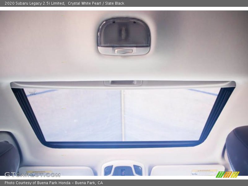 Crystal White Pearl / Slate Black 2020 Subaru Legacy 2.5i Limited