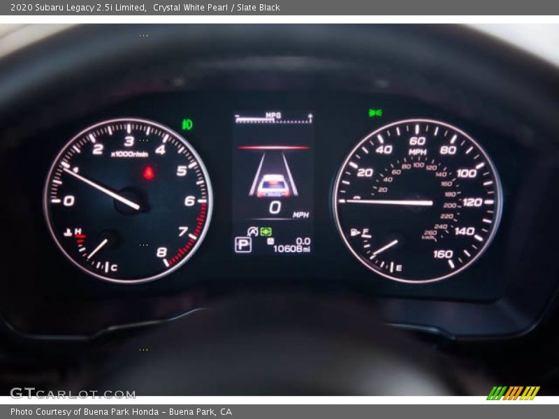 Crystal White Pearl / Slate Black 2020 Subaru Legacy 2.5i Limited