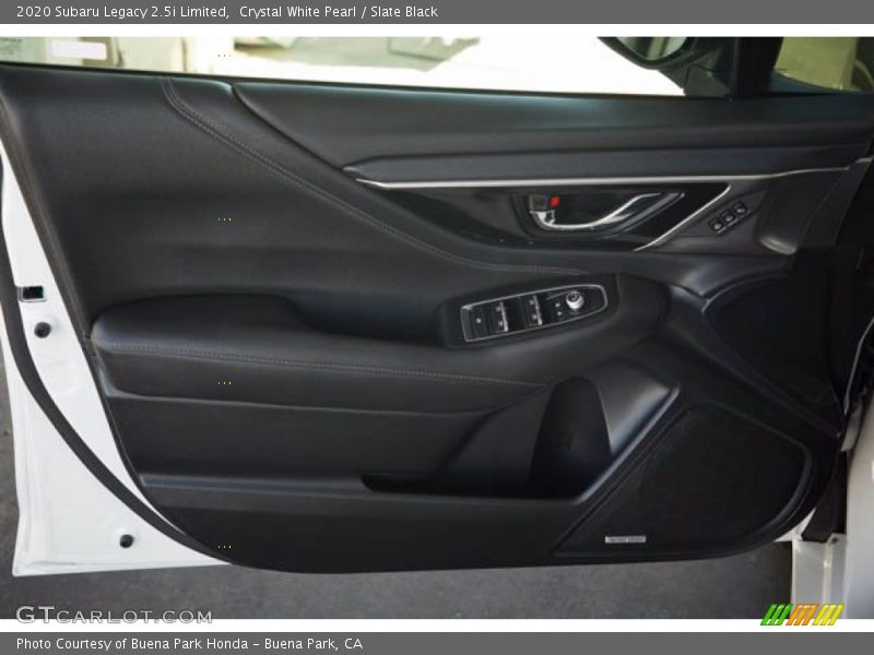 Crystal White Pearl / Slate Black 2020 Subaru Legacy 2.5i Limited