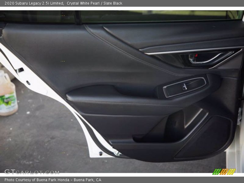 Crystal White Pearl / Slate Black 2020 Subaru Legacy 2.5i Limited