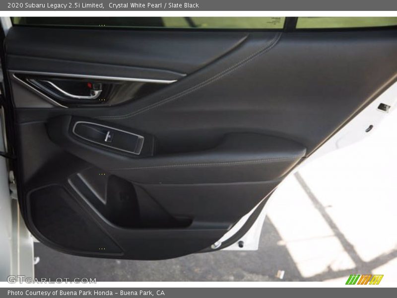 Crystal White Pearl / Slate Black 2020 Subaru Legacy 2.5i Limited