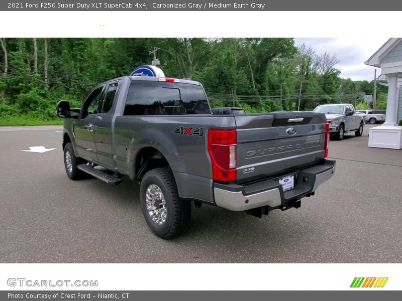 Carbonized Gray / Medium Earth Gray 2021 Ford F250 Super Duty XLT SuperCab 4x4