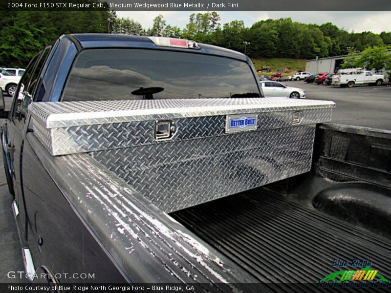 Medium Wedgewood Blue Metallic / Dark Flint 2004 Ford F150 STX Regular Cab