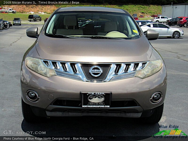 Tinted Bronze Metallic / Beige 2009 Nissan Murano SL