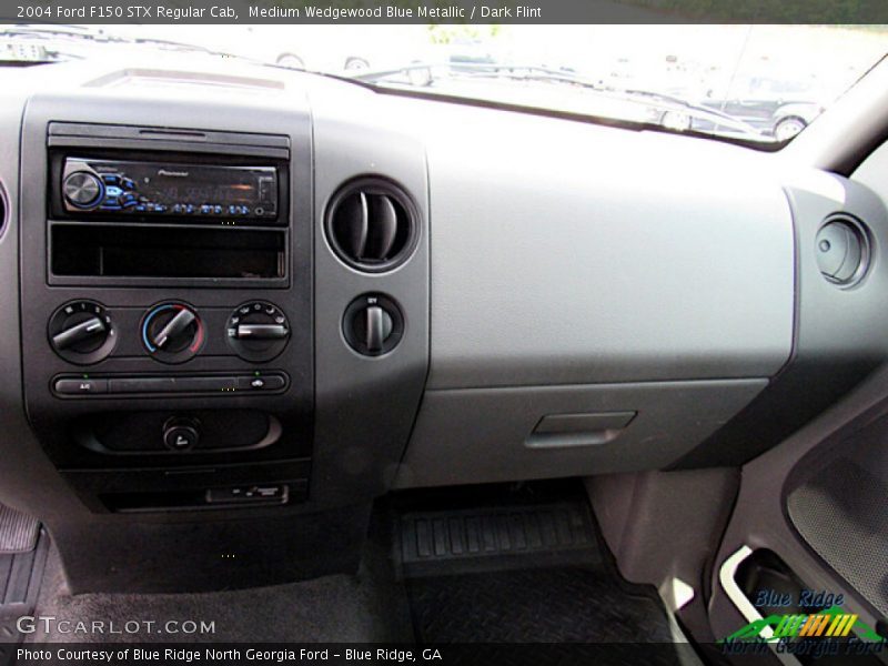 Medium Wedgewood Blue Metallic / Dark Flint 2004 Ford F150 STX Regular Cab