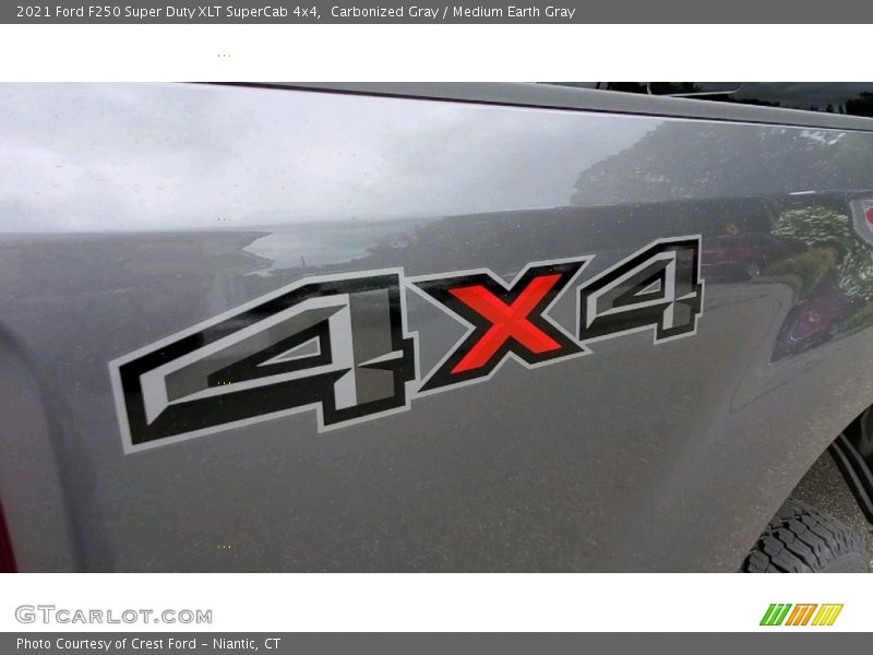 Carbonized Gray / Medium Earth Gray 2021 Ford F250 Super Duty XLT SuperCab 4x4