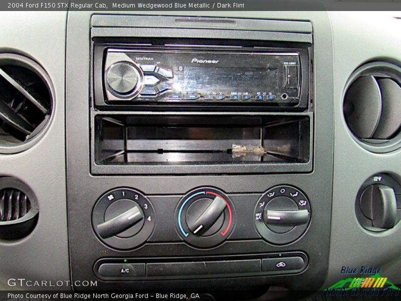 Medium Wedgewood Blue Metallic / Dark Flint 2004 Ford F150 STX Regular Cab