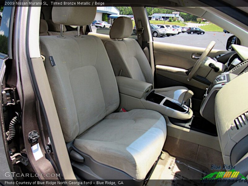 Tinted Bronze Metallic / Beige 2009 Nissan Murano SL
