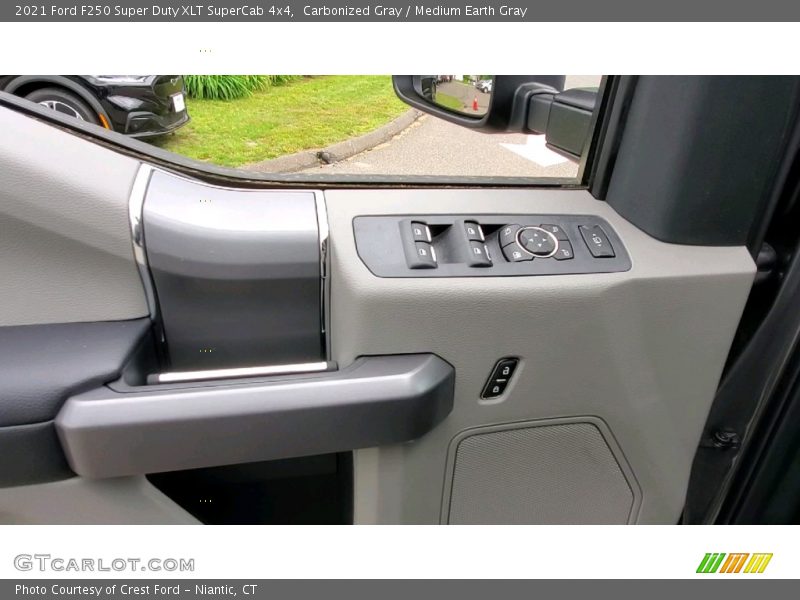 Carbonized Gray / Medium Earth Gray 2021 Ford F250 Super Duty XLT SuperCab 4x4