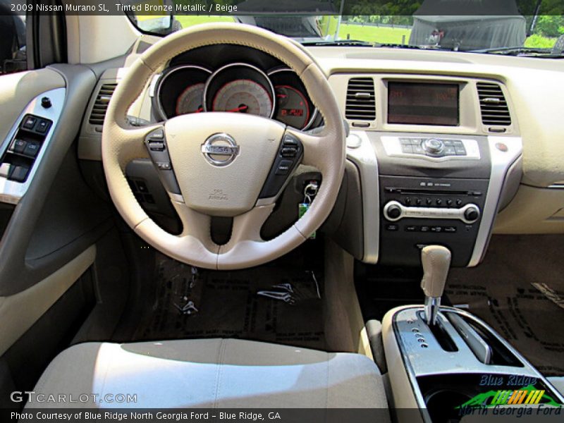Tinted Bronze Metallic / Beige 2009 Nissan Murano SL