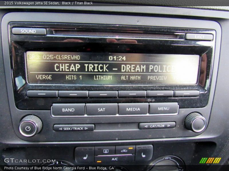 Audio System of 2015 Jetta SE Sedan