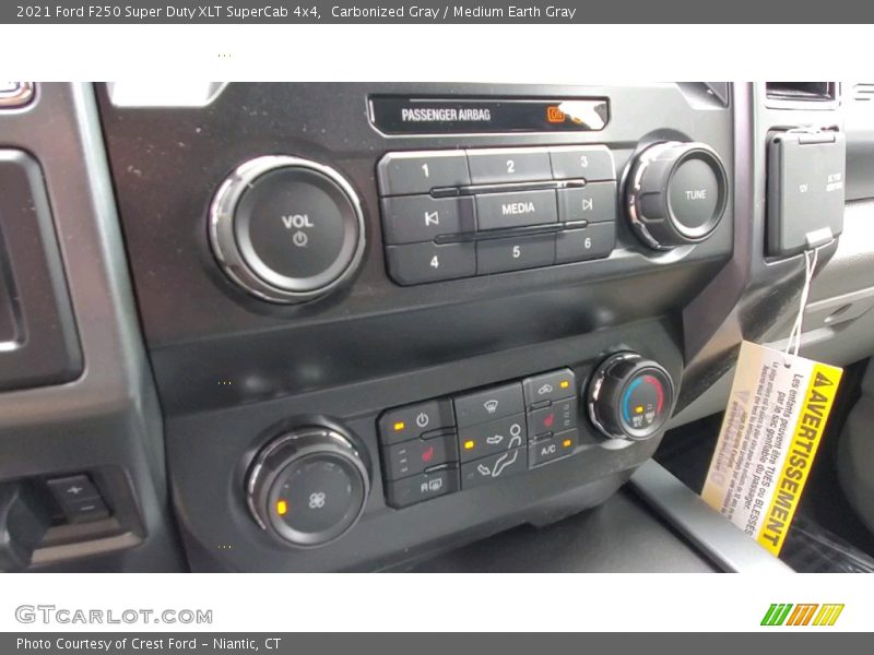 Carbonized Gray / Medium Earth Gray 2021 Ford F250 Super Duty XLT SuperCab 4x4