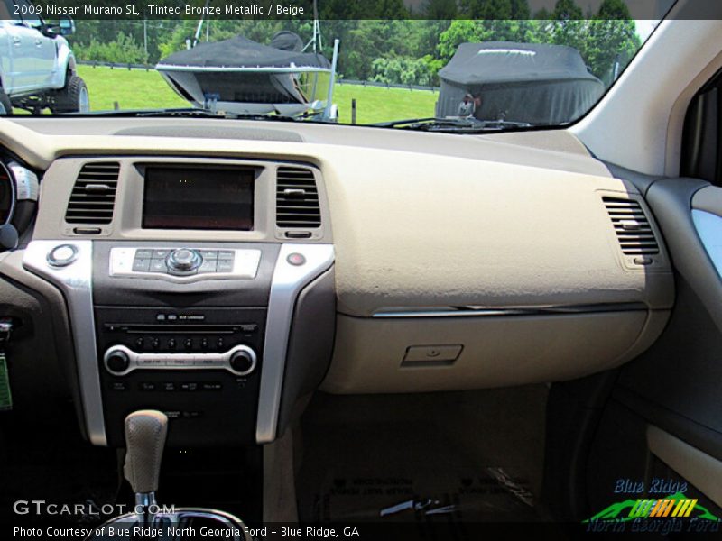 Tinted Bronze Metallic / Beige 2009 Nissan Murano SL