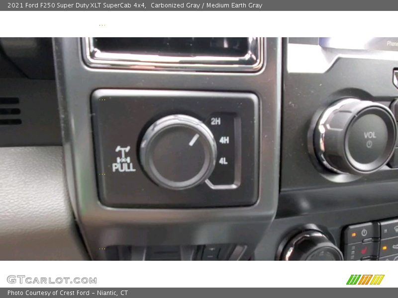 Carbonized Gray / Medium Earth Gray 2021 Ford F250 Super Duty XLT SuperCab 4x4