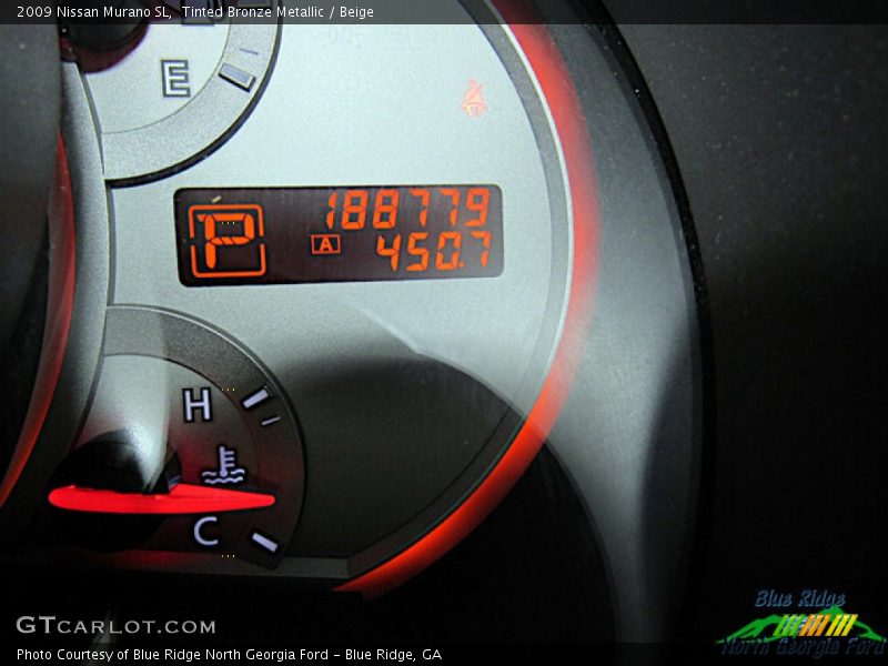 Tinted Bronze Metallic / Beige 2009 Nissan Murano SL