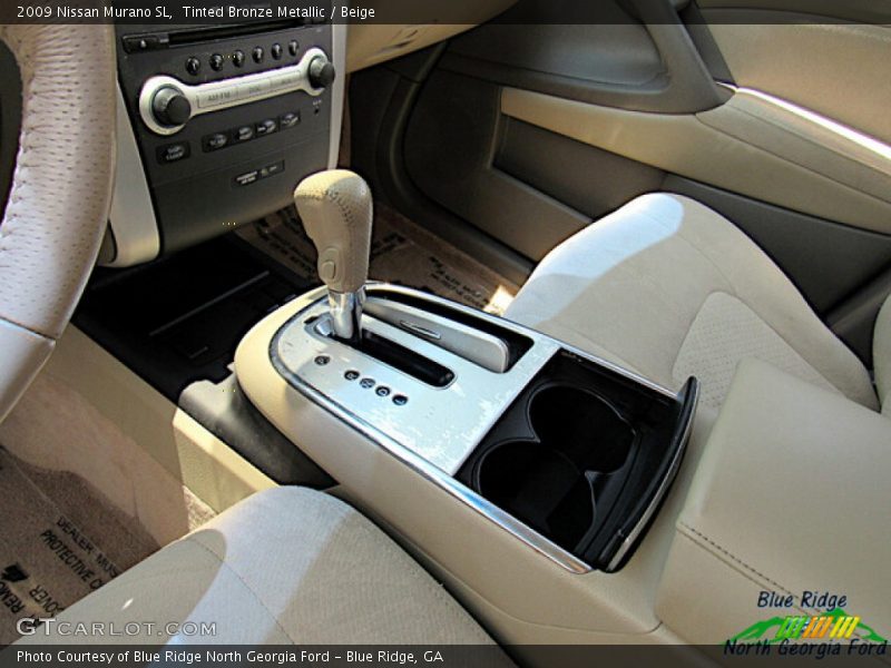 Tinted Bronze Metallic / Beige 2009 Nissan Murano SL