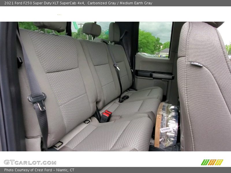 Carbonized Gray / Medium Earth Gray 2021 Ford F250 Super Duty XLT SuperCab 4x4