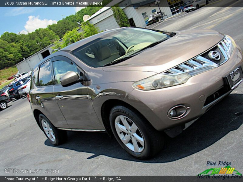 Tinted Bronze Metallic / Beige 2009 Nissan Murano SL