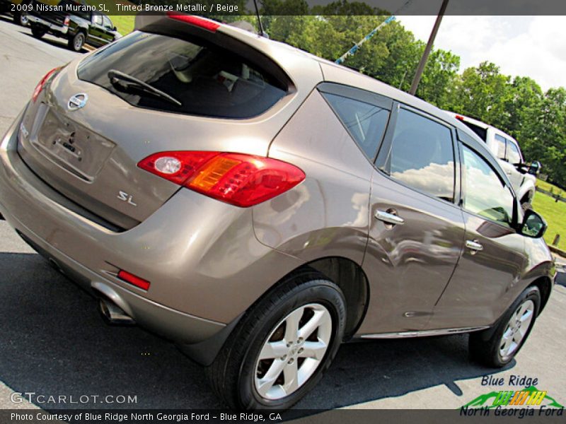 Tinted Bronze Metallic / Beige 2009 Nissan Murano SL