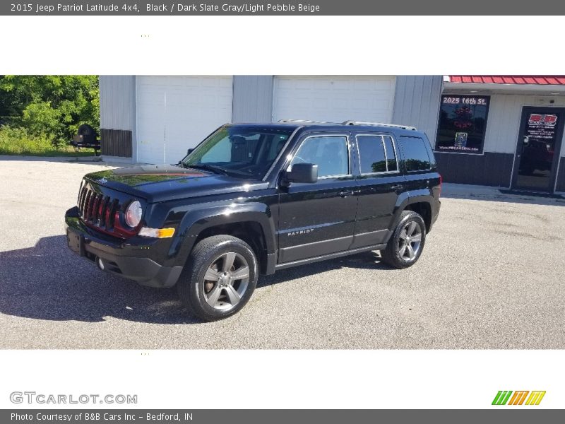 Black / Dark Slate Gray/Light Pebble Beige 2015 Jeep Patriot Latitude 4x4