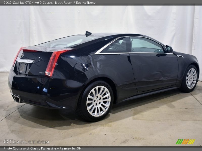 Black Raven / Ebony/Ebony 2012 Cadillac CTS 4 AWD Coupe