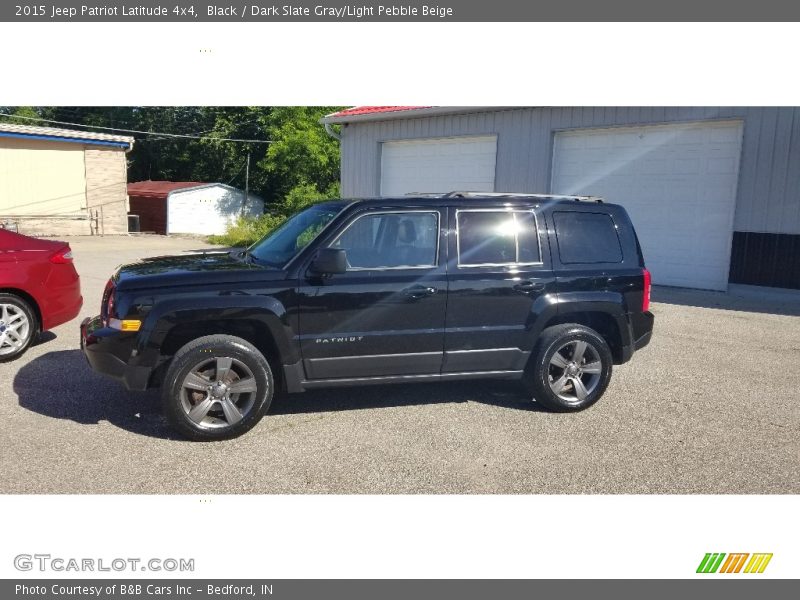 Black / Dark Slate Gray/Light Pebble Beige 2015 Jeep Patriot Latitude 4x4